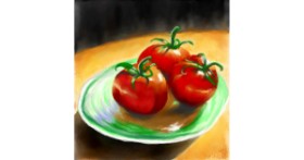 Drawing of Tomato by 👽mint