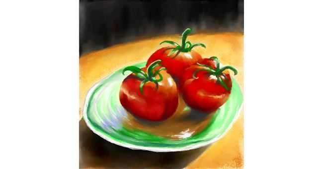 Tomate-Zeichnung von 👽mint