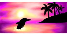 Drawing of Dolphin by archeo