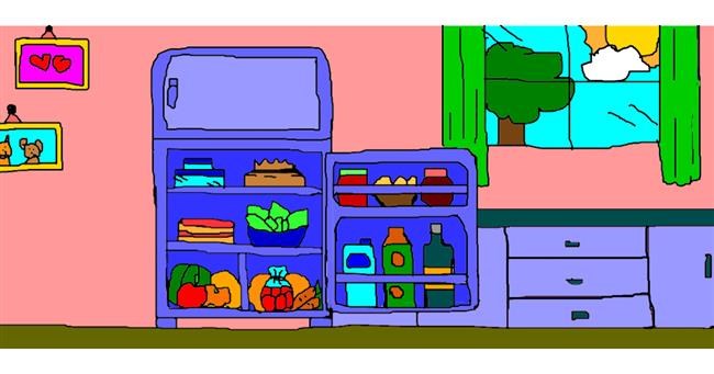Kühlschrank-Zeichnung von Vicious