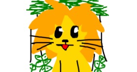Drawing of Lion by des