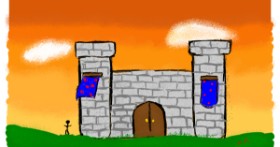 Drawing of Castle by Obnoxious But Consistent