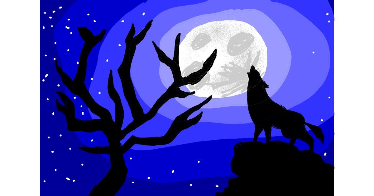 Wolf Drawing By Thasme13 Drawize Gallery