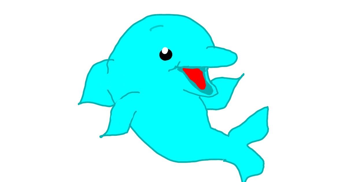 Drawing of Dolphin by Leni