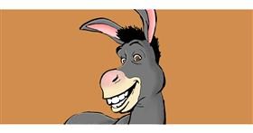 Drawing of Donkey by Annie