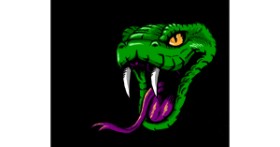 Drawing of Snake by Sofie