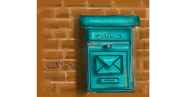 Drawing of Mailbox by Dexl