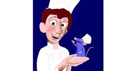 Drawing of Chef by Alex Berrhto