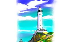 Drawing of Lighthouse by Herbert