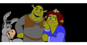Shrek - autor: Annie