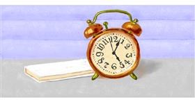 Drawing of Alarm clock by shiNIN