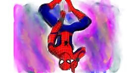 Drawing of Spiderman by Unknown