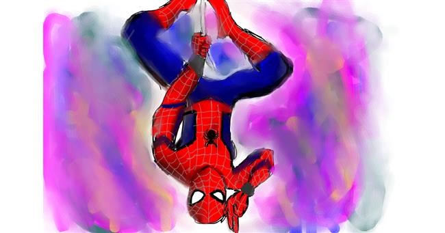 Spiderman-Zeichnung von Unknown