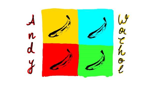Drawing of Banana by Kossara
