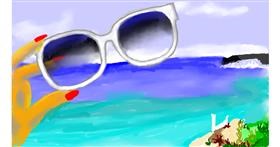 Drawing of Sunglasses by SAM AKA MARGARET 🙄