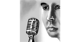 Drawing of Microphone by ⋆su⋆vinci彡
