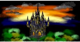 Drawing of Castle by Eclat de Lune