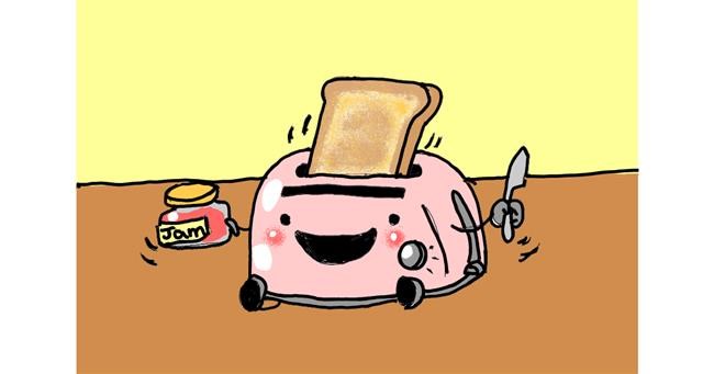 Drawing of Toaster by ThasMe13