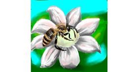 Drawing of Bee by Andromeda