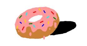 Drawing of Donut by bob