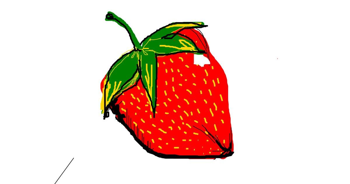 Drawing of Strawberry by han