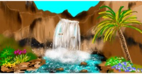 Drawing of Oasis by Eclat de Lune