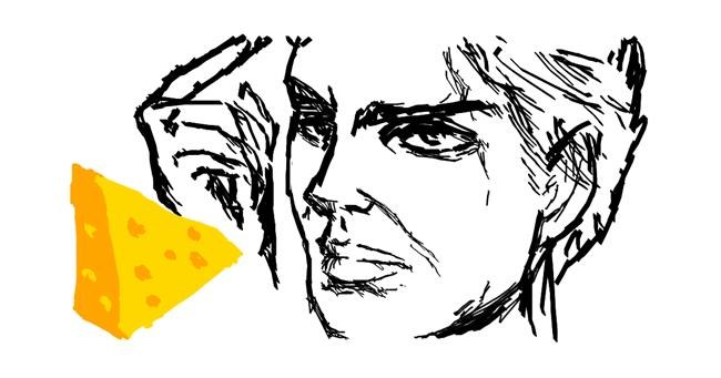 Drawing of Cheese by ZULUL