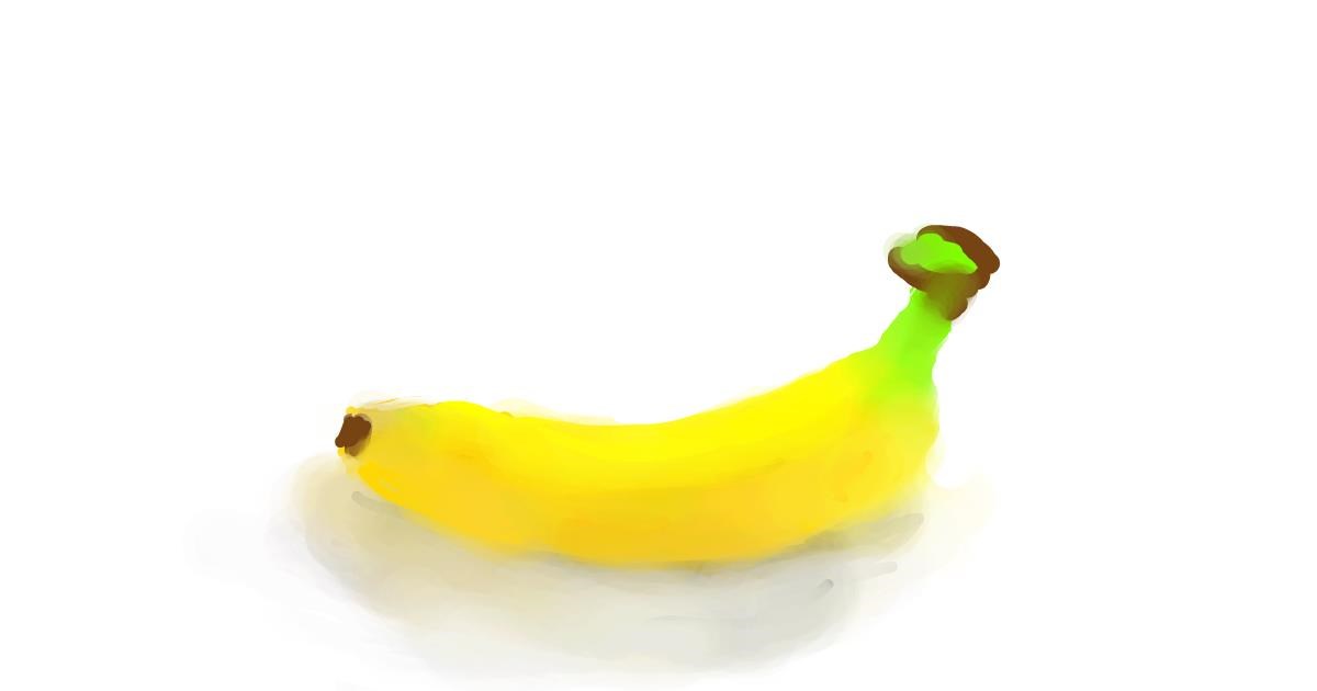 Drawing of Banana by 🍀