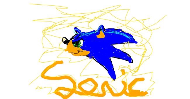 Drawing of Hedgehog by Anonymous