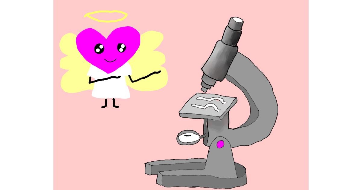 Drawing of Microscope by ~🌷Steph❄~