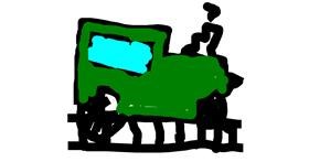 Drawing of Train by hhhhhhh