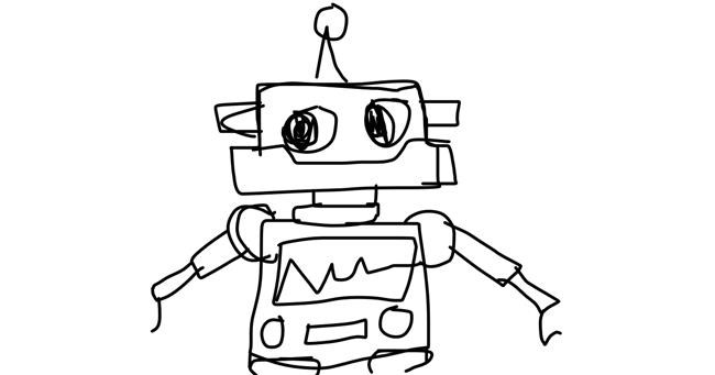 Drawing of Robot by sophie