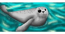 Drawing of Seal by André Mota