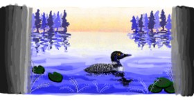 Drawing of Duck by Helena