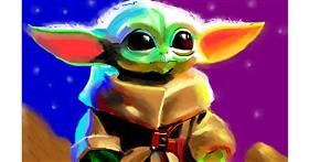 Baby Yoda - autor: Herbert