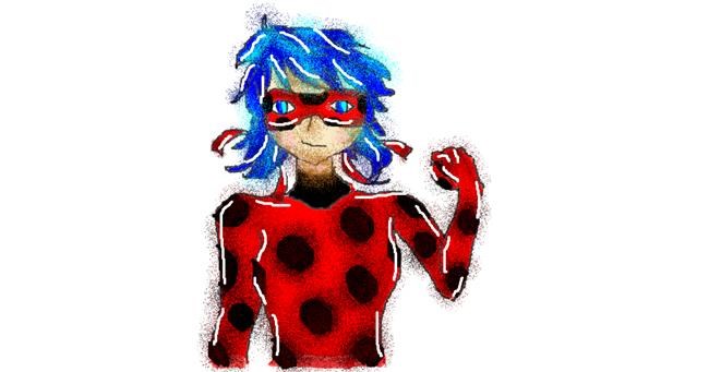 Drawing of Ladybug by Stephanie