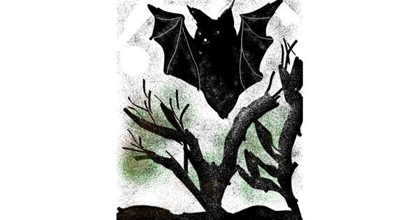 Drawing of Bat by Unknown - Drawize Gallery!