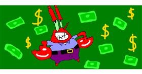 Mr. Krabs (SpongeBob)-Zeichnung von Unknown