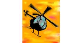 Drawing of Helicopter by Nerd999