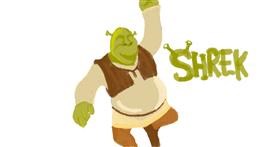 Drawing of Shrek by Mimì