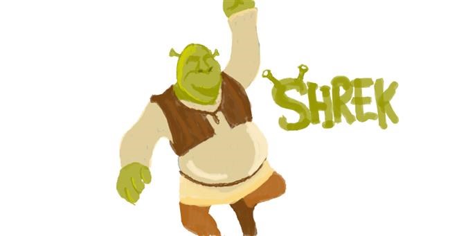 Shrek-Zeichnung von Mimì