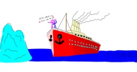 Drawing of Boat by EVA
