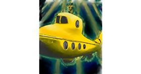 Drawing of Submarine by Temüjin