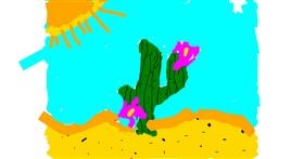 Drawing of Cactus by TIGER