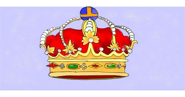 Drawing of Crown by Aremix