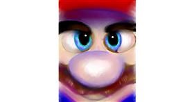 Drawing of Super Mario by ⋆su⋆vinci彡