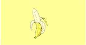 Banane-Zeichnung von hi there