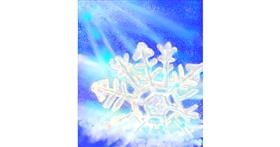 Drawing of Snowflake by ⋆su⋆vinci彡