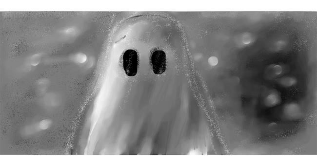 Drawing of Ghost by quinn
