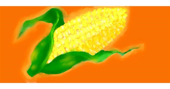 Drawing of Corn by DebbyLee